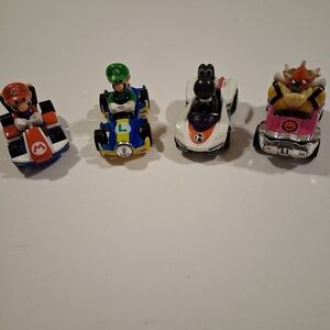Set Of 4 2018 Mario Matchbox Cars